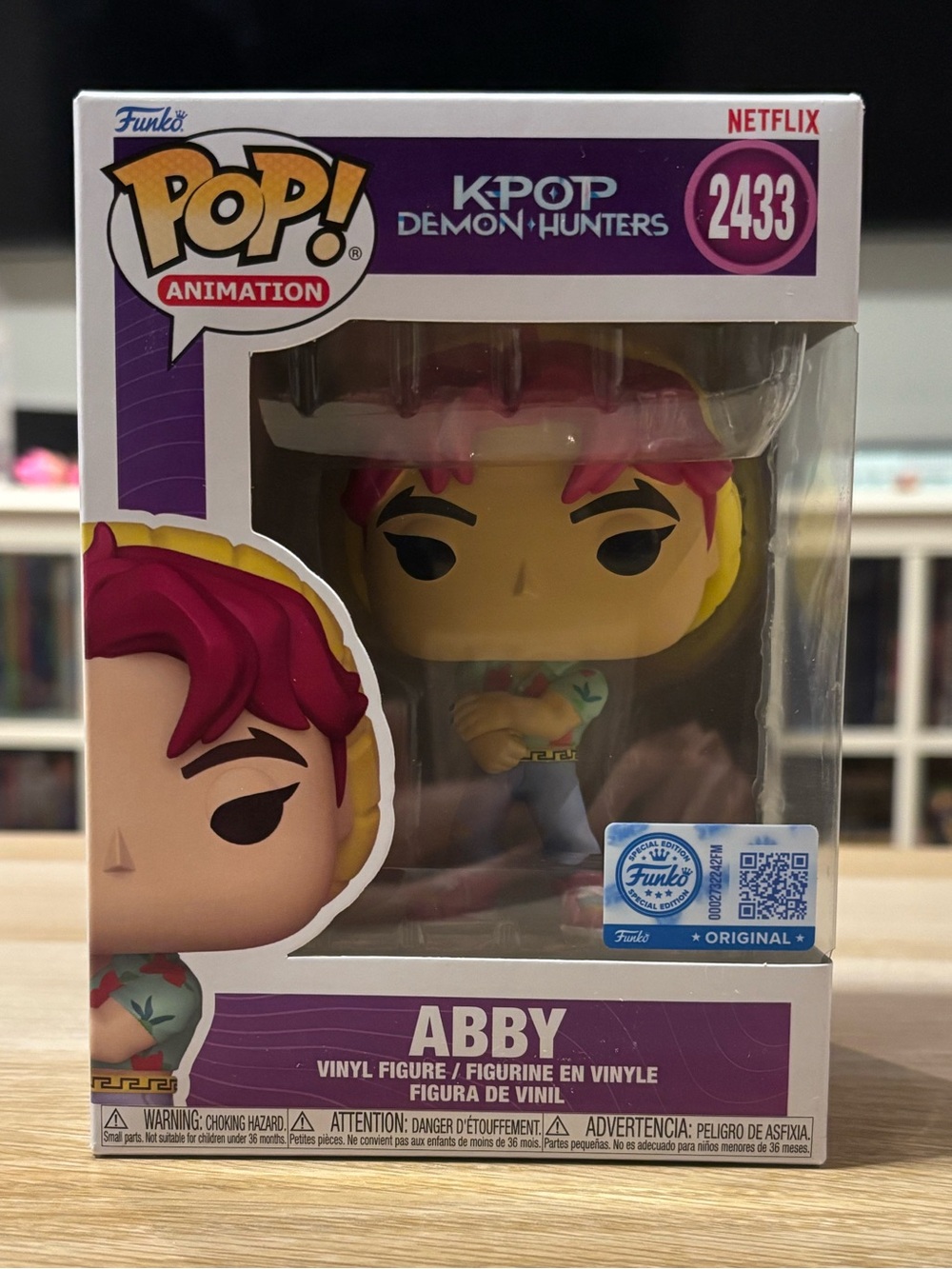 Funko Pop! K-Pop Demon Hunters Abby Vinyl Figure #2433